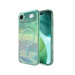 ZAGG Milan Snap - etui do iPhone 17 Air kompatybilne z MagSafe (iridescent oil slick)