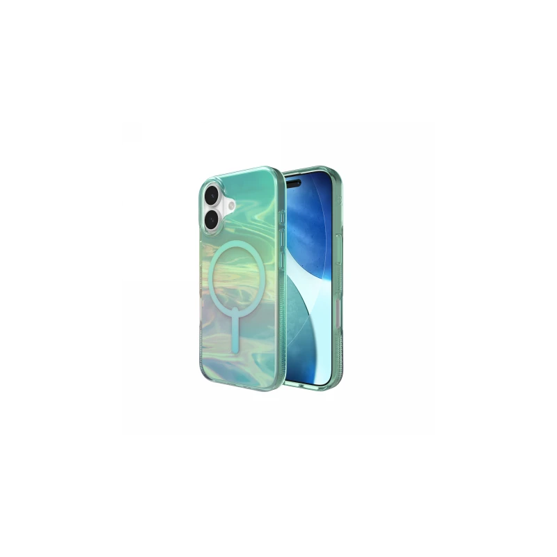 ZAGG Milan Snap - etui do iPhone 17 kompatybilne z MagSafe (iridescent oil slick)