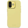 Decoded AntiMicrobial Silicone Backcover - silikonowa obudowa ochronna do iPhone 17 kompatybilna z MagSafe (yuma yellow)