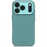 Decoded AntiMicrobial Silicone Backcover - silikonowa obudowa ochronna do iPhone 17 Pro kompatybilna z MagSafe (retro blue)