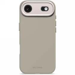 Decoded AntiMicrobial Silicone Backcover - silikonowa obudowa ochronna do iPhone 17 Air kompatybilna z MagSafe (soft taupe)