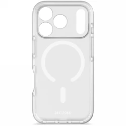 Decoded DropTec Transparent Backcover - obudowa ochronna do iPhone 17 Pro Max kompatybilna z MagSafe (frosted white)
