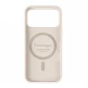Pomologic CoverCase - silikonowa obudowa ochronna do iPhone 17 Pro Max kompatybilna z MagSafe (ivory)