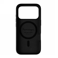 Pomologic CoverCase - silikonowa obudowa ochronna do iPhone 17 Pro kompatybilna z MagSafe (black)