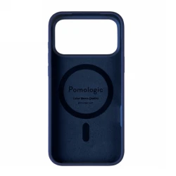 Pomologic CoverCase - silikonowa obudowa ochronna do iPhone 17 Pro Max kompatybilna z MagSafe (navy)