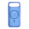 Pomologic CoverCase - silikonowa obudowa ochronna do iPhone 17 Air kompatybilna z MagSafe (blue)