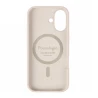 Pomologic CoverCase - silikonowa obudowa ochronna do iPhone 17 kompatybilna z MagSafe (ivory)