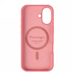 Pomologic CoverCase - silikonowa obudowa ochronna do iPhone 17 kompatybilna z MagSafe (pink)