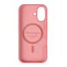 Pomologic CoverCase - silikonowa obudowa ochronna do iPhone 17 kompatybilna z MagSafe (pink)