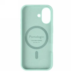 Pomologic CoverCase - silikonowa obudowa ochronna do iPhone 17 kompatybilna z MagSafe (turquoise)