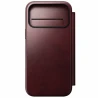 NOMAD Modern Leather Folio - skórzane etui do iPhone 17 Pro Max kompatybilne z MagSafe  skóra Horween (burgundy)