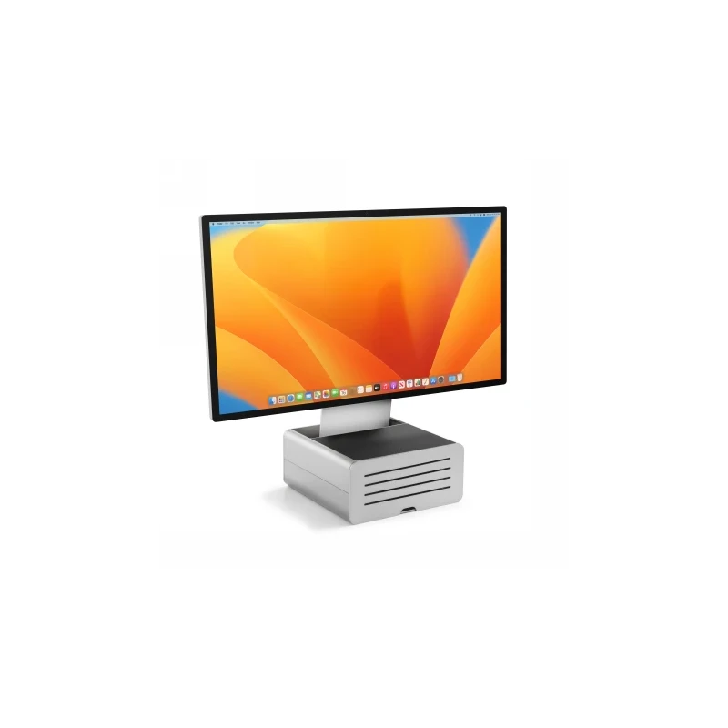 Twelve South HiRise Pro - aluminiowa podstawka do iMac i Apple Studio Display ze schowkiem (silver)