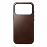 NOMAD Traditional Leather Case - skórzane etui do iPhone 17 Pro kompatybilne z MagSafe  skóra Horween (rustic brown)