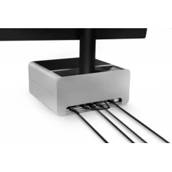 Twelve South HiRise Pro - aluminiowa podstawka do iMac i Apple Studio Display ze schowkiem (silver)