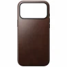 NOMAD Modern Leather Case - skórzane etui do iPhone 17 Pro Max kompatybilne z MagSafe  skóra Horween (rustic brown)