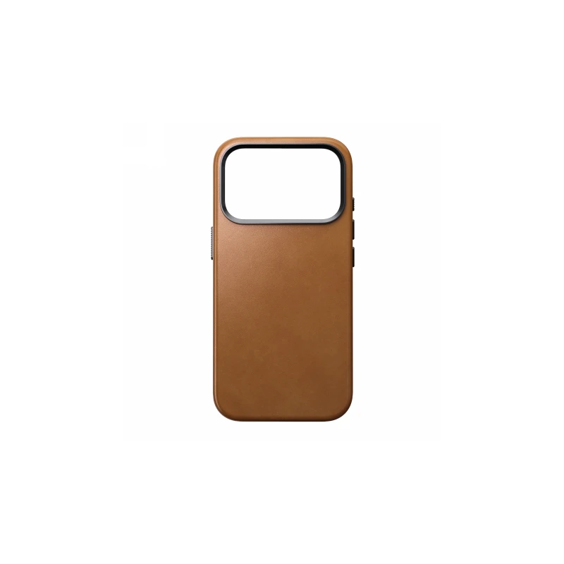 NOMAD pokrowiec case etui skórzane iPhone 17 Pro MagSafe skóra Horween (english tan-c)