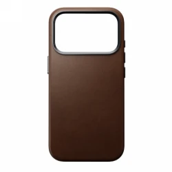 NOMAD Traditional Leather Case - skórzane etui do iPhone 17 Pro kompatybilne z MagSafe (brown)