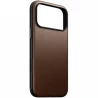 NOMAD Modern Leather Case - skórzane etui do iPhone 17 Pro Max kompatybilne z MagSafe (brown)