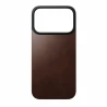 NOMAD Magnetic Leather Back - nakładka magnetyczna na iPhone 17 Pro kompatybilna z MagSafe  skóra Horween (rustic brown)