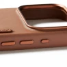 Mujjo Wallet Leather Case - etui skórzane do iPhone 17 Pro kompatybilne z MagSafe (tan)