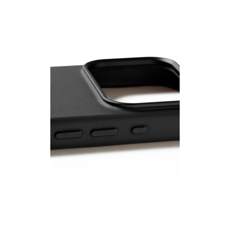 Mujjo Leather Case - etui skórzane do iPhone 17 Pro kompatybilne z MagSafe (black)