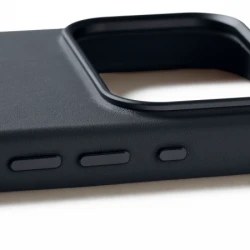 Mujjo Leather Case - etui skórzane do iPhone 17 Pro kompatybilne z MagSafe (basalt)