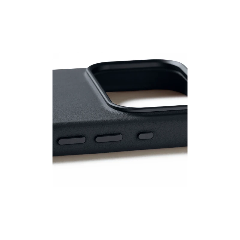 Mujjo Leather Case - etui skórzane do iPhone 17 Pro kompatybilne z MagSafe (basalt)