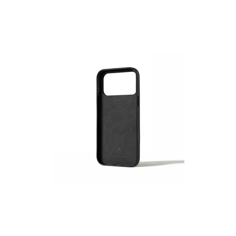 Mujjo Leather Case - etui skórzane do iPhone 17 Pro Max kompatybilne z MagSafe (black)