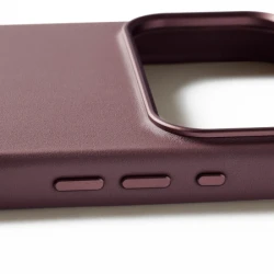 Mujjo Leather Case - etui skórzane do iPhone 17 Pro Max kompatybilne z MagSafe (bronze red)