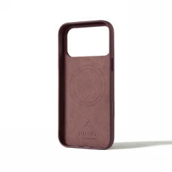 Mujjo Leather Case - etui skórzane do iPhone 17 Pro Max kompatybilne z MagSafe (bronze red)