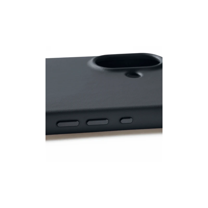 Mujjo Leather Case - etui skórzane do iPhone 17 kompatybilne z MagSafe (basalt)