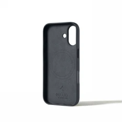 Mujjo Leather Case - etui skórzane do iPhone 17 kompatybilne z MagSafe (basalt)