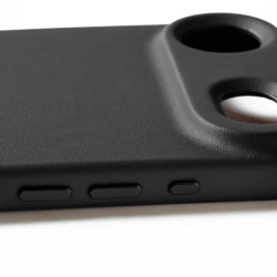 Mujjo Leather Case - etui skórzane do iPhone 17 Air kompatybilne z MagSafe (black)