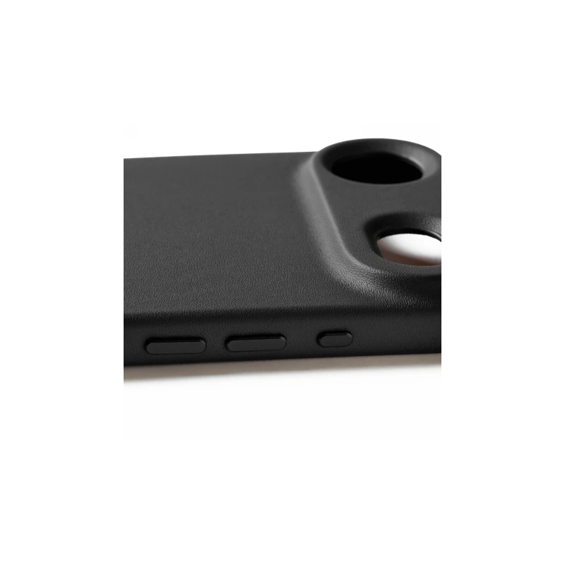 Mujjo Leather Case - etui skórzane do iPhone 17 Air kompatybilne z MagSafe (black)