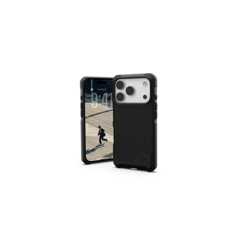 UAG Metropolis LT MagSafe - etui do iPhone 17 Pro kompatybilne z MagSafe (kevlar black)