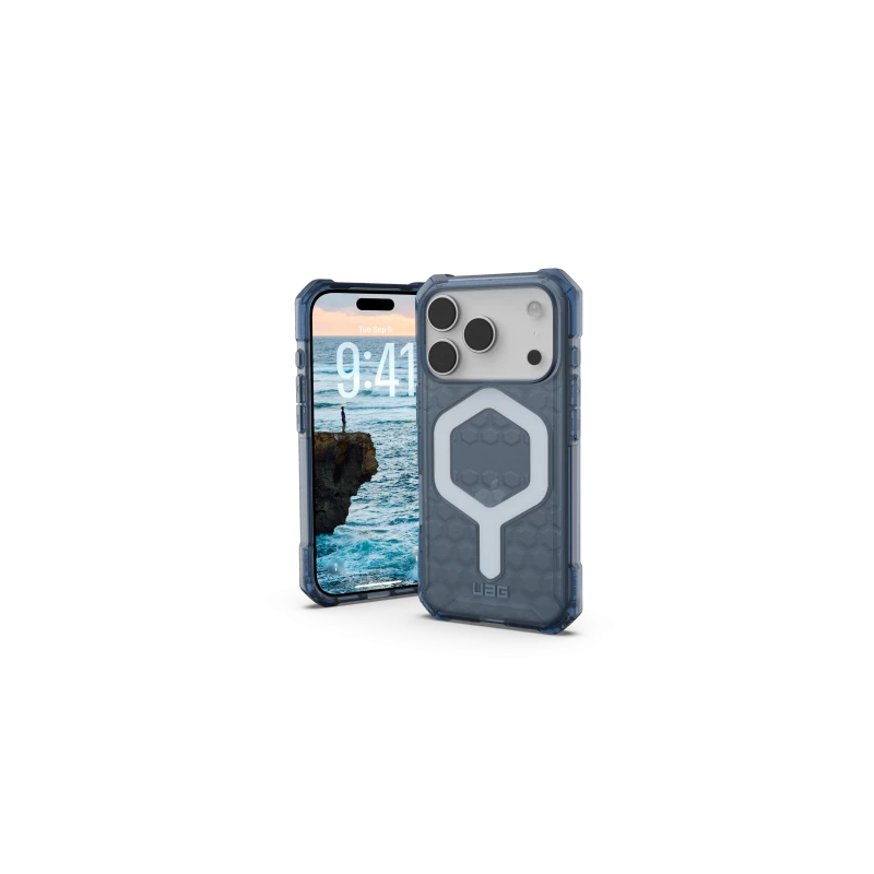 UAG Essential Armor MagSafe - etui do iPhone 17 Pro kompatybilne z MagSafe (cloud blue)