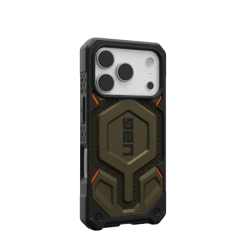 UAG Monarch Pro - etui do iPhone 17 Pro kompatybilne z MagSafe (kevlar element green)