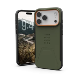 UAG Civilian MagSafe - etui do iPhone 17 Pro Max kompatybilne z MagSafe (olive/orange)