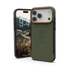 UAG Civilian MagSafe - etui do iPhone 17 Pro Max kompatybilne z MagSafe (olive/orange)