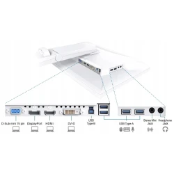 Monitor EIZO EV2410R-WT 24,1" 1920 x 1200 FullHD 16:10 USB HDMI DP sRGB (biały)