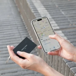 Native Union Findit Card karta lokalizująca portfel Apple Find My MagSafe (black)