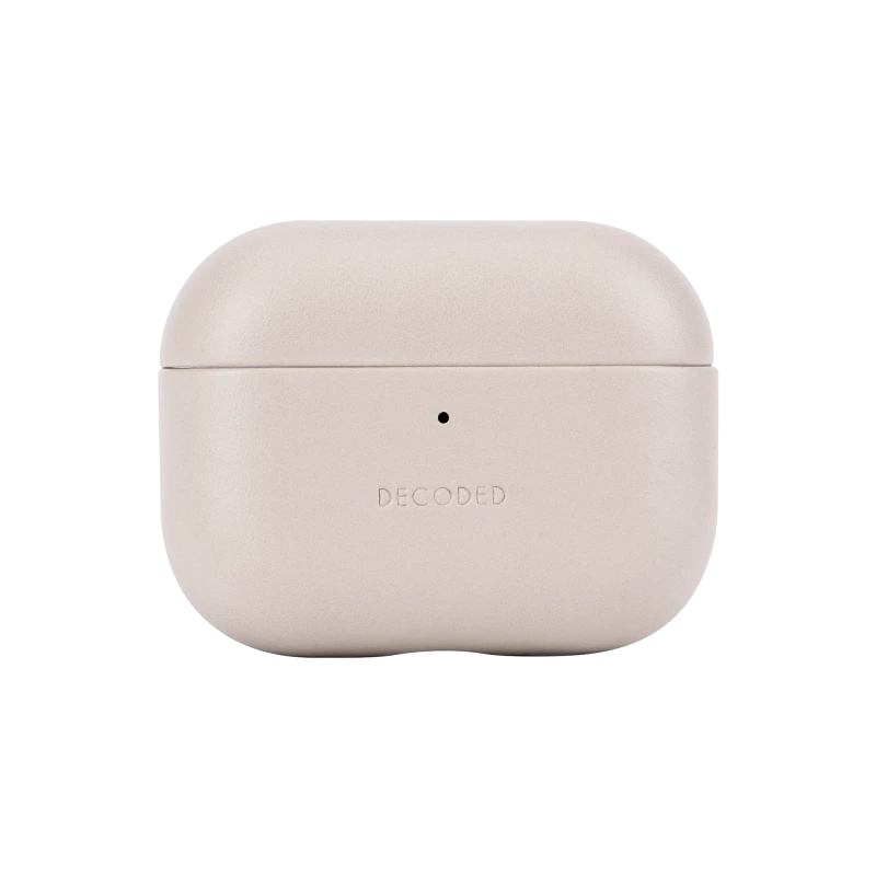 Decoded Leather Case - skórzane etui ochronne do AirPods Pro 3 (clay)