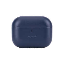 Decoded Leather Case - skórzane etui ochronne do AirPods Pro 3 (navy)
