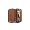 Bellroy Key Cover Plus 3rd ed. - skórzane etui na klucze (hazelnut)