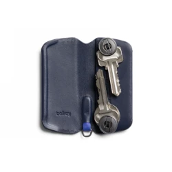 Bellroy Key Cover Plus 3rd ed. - skórzane etui na klucze (navy)