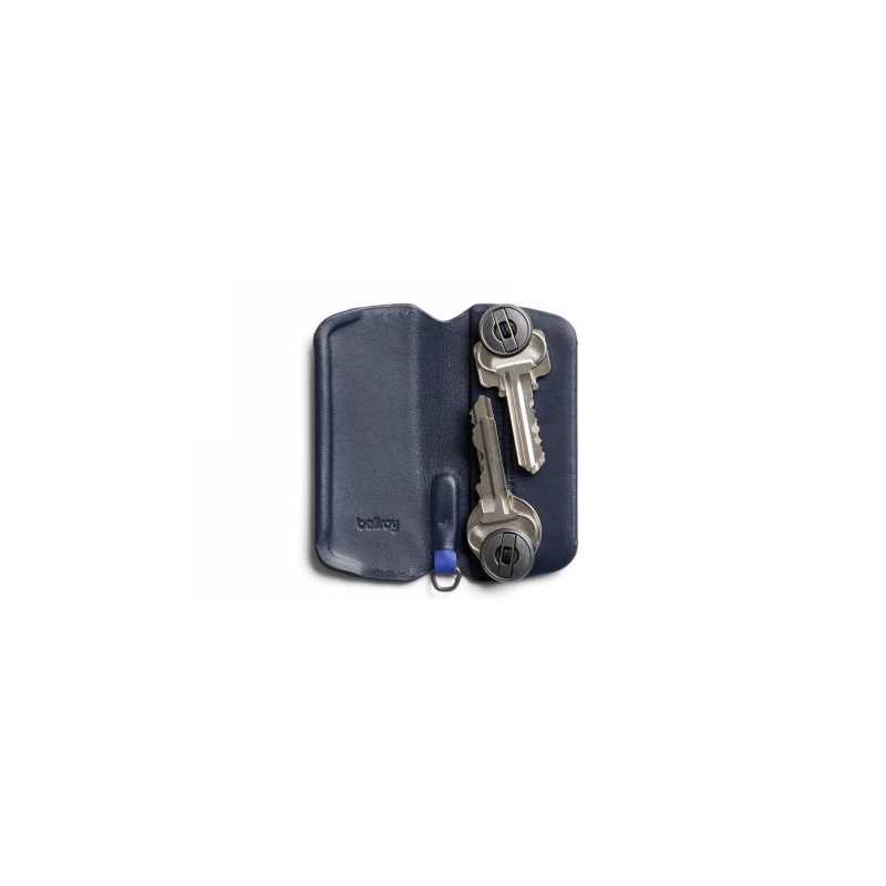 Bellroy Key Cover Plus 3rd ed. - skórzane etui na klucze (navy)
