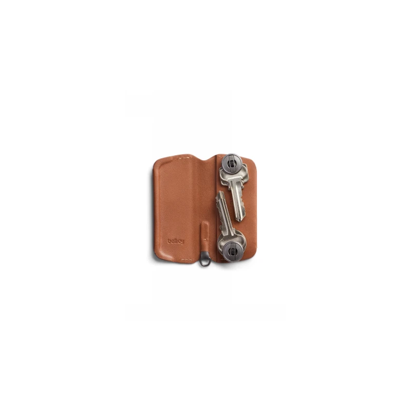 Bellroy Key Cover Plus 3rd ed. - skórzane etui na klucze (caramel)