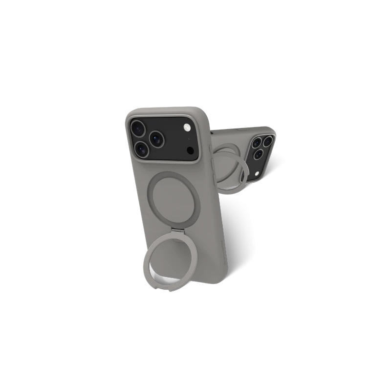 dbramante 1928 Roskilde MS Kick ICON - obudowa ochronna do iPhone 17 Pro Max kompatybilna z MagSafe (river stone)