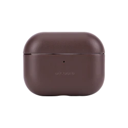 Decoded Leather Case - skórzane etui ochronne do AirPods Pro 3 (chocolate)