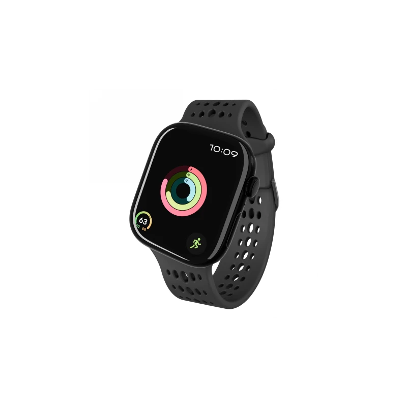 Decoded Silicone Ares O Band - silikonowy pasek do Apple Watch 40/42 mm (black)
